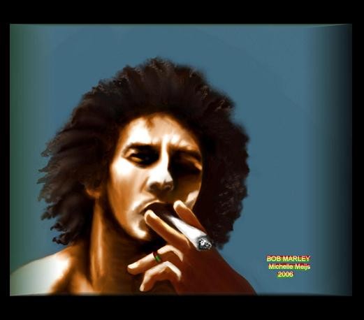 Bob Marley Chillin
