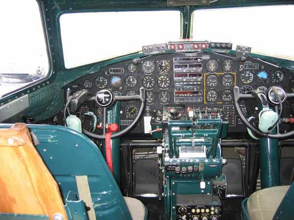 Boeing B-17 Cockpit