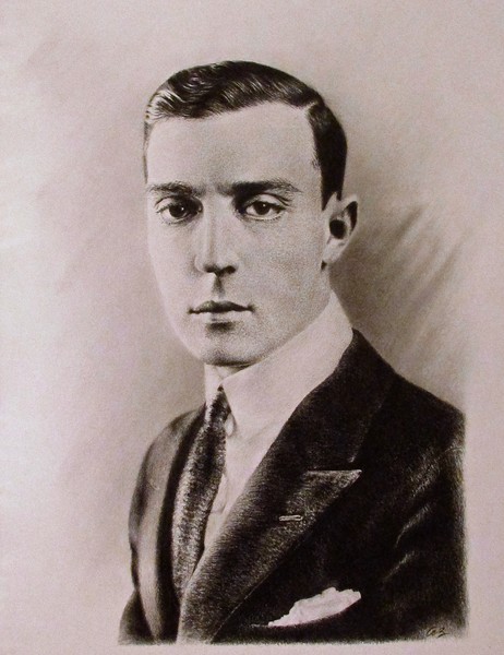 Buster Keaton (portrait)
