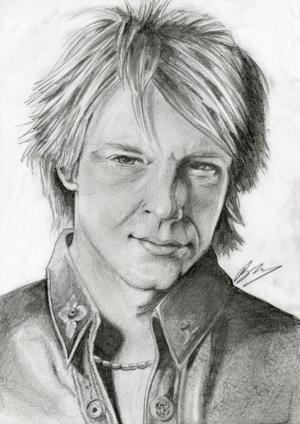 Portrait of Jon Bon Jovi