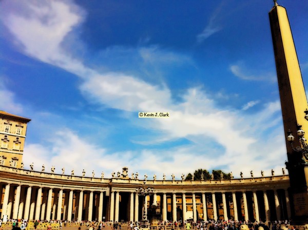 Heavenly Rome, E-Copy of Photo / Digital Painting