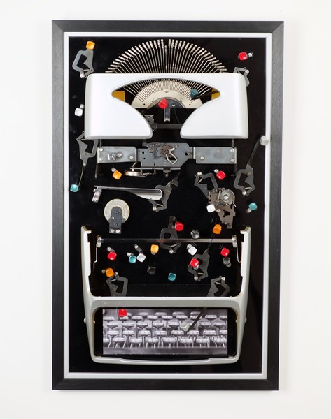 Deconstructed Vintage Typewriter