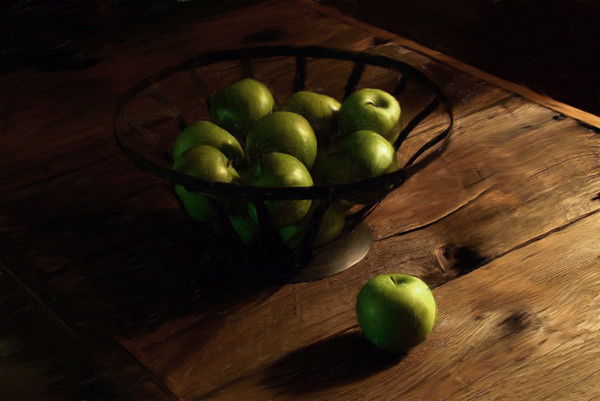 Apples in Bowl