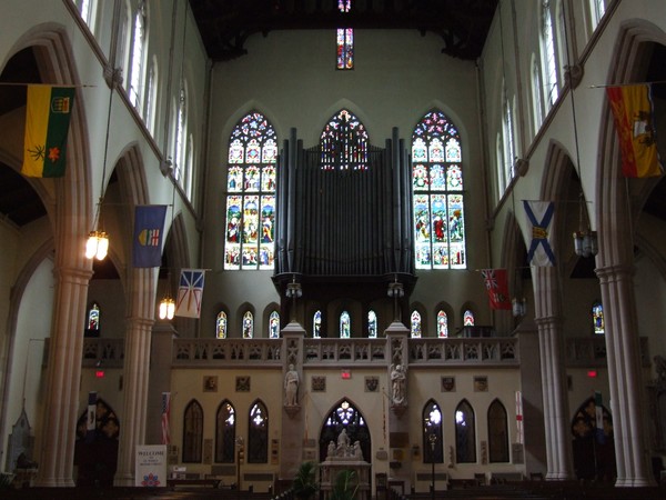 Pipe Organ at St. Paul's Anglican Church