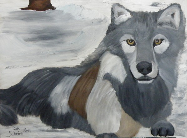 Lone Grey Wolf 2014