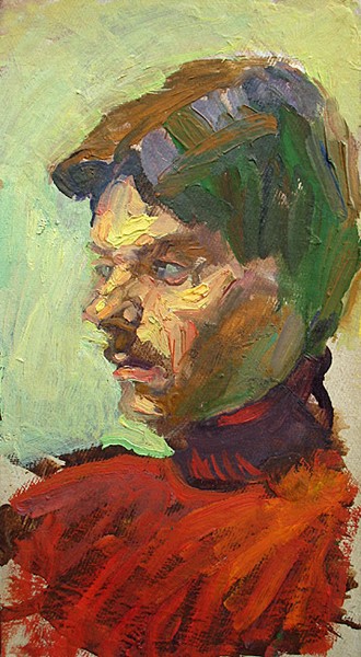 Volodya. Study for Portrait. 1980