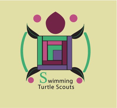 Swimming Turtle Scouts; Logo