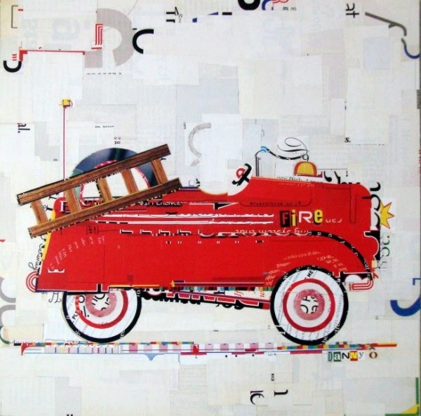 Childrens Red Fire Truck 