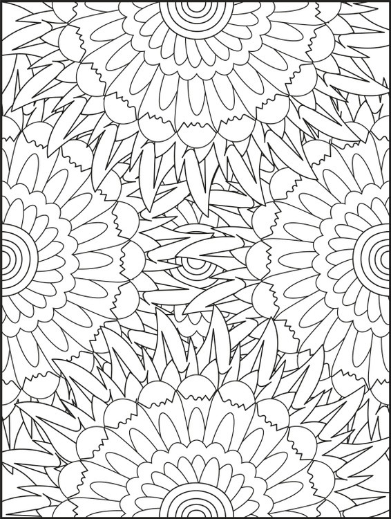 Abstract Coloring Pages 73