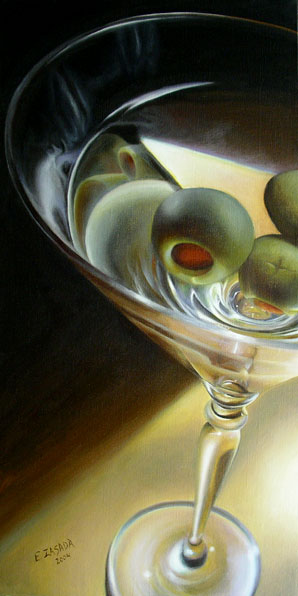 Three Olive Martini