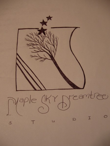 Maple Sky Dreamtree Studio--Logo Sketch