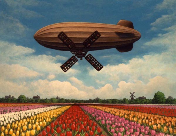 WINDMILL DIRIGIBLE