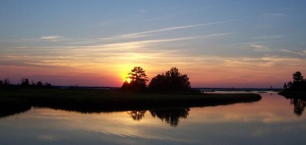 Virgina River Sunset