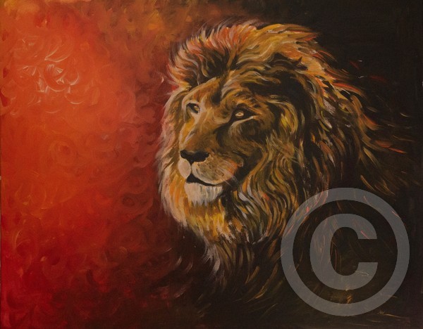 The Lion - Spirit Animal Art