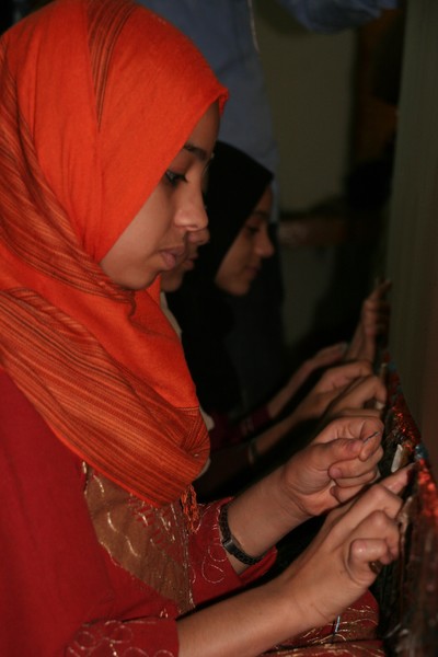 Young Carpet Weavers