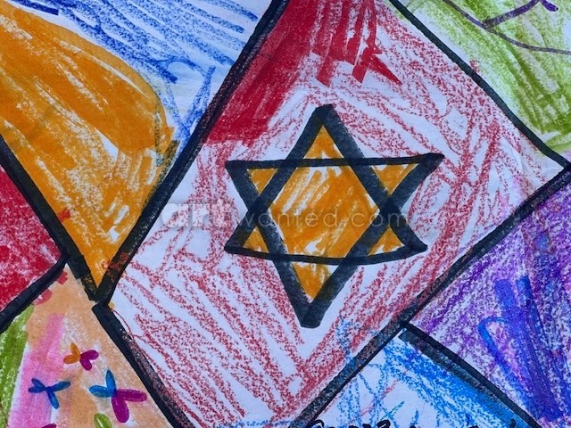 The Orange Star of David