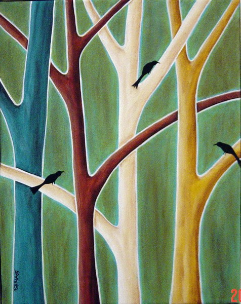 Trees and Birds