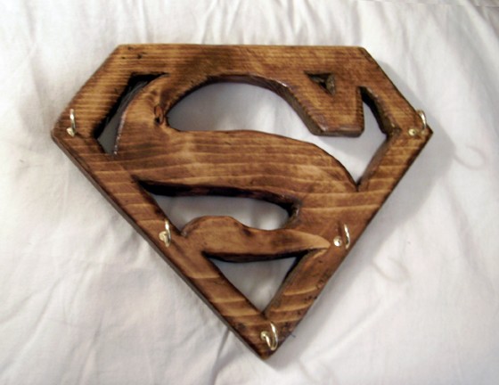 Superman  logo Key holder