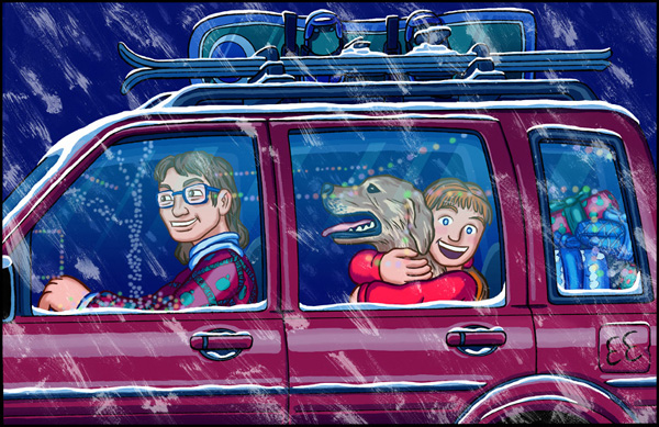 Christmas Car Ride