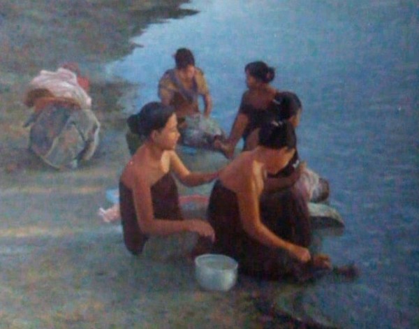 Women in River