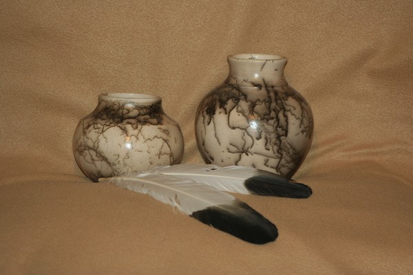 Pottery and Feathers