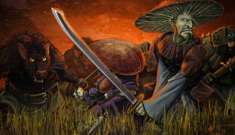 fungi samurai