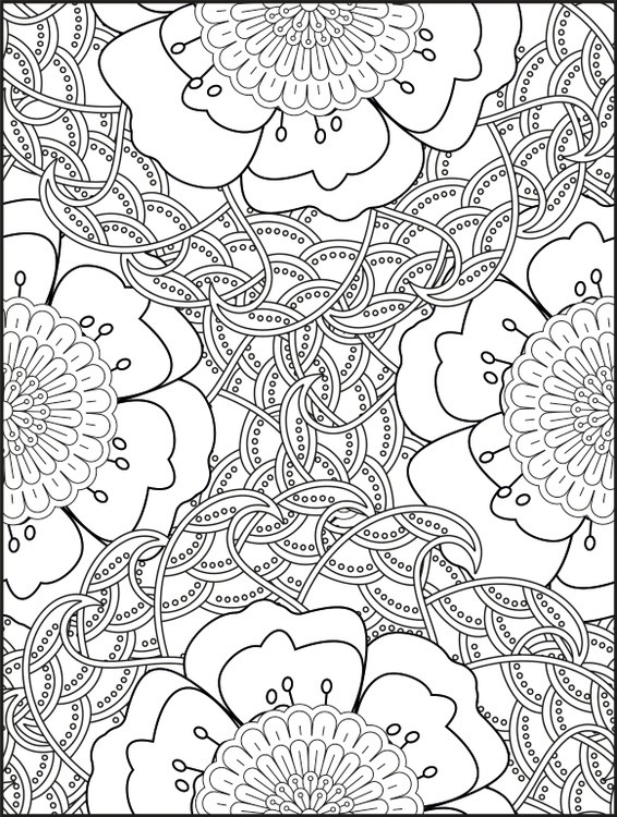 Abstract Coloring Pages 70