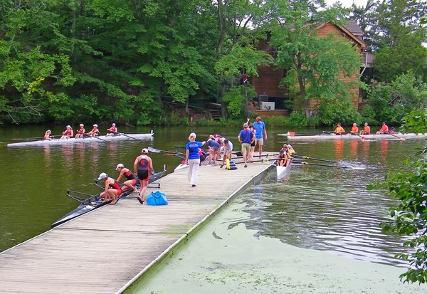 Launching Sculls