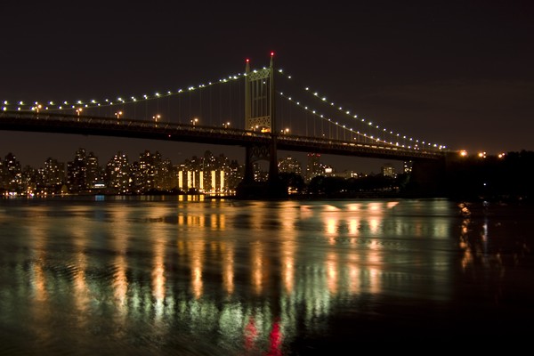 Lights on the East River NYC