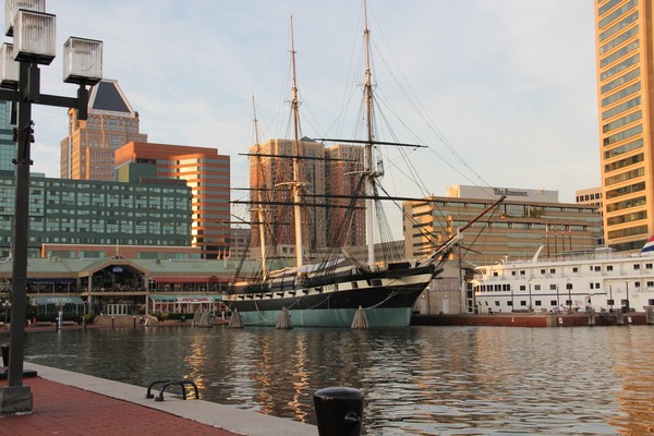 Tall Ship in Baltimore harbor