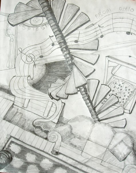 Spiral Staircase Study
