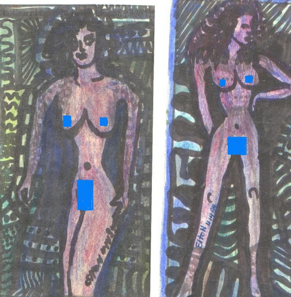 Un-NUDE studies # 9: Jungle  gals