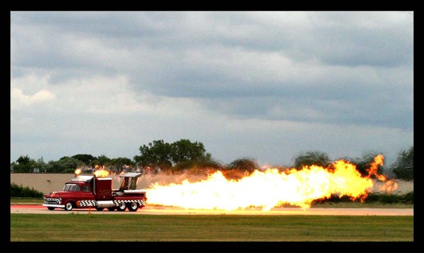 TWIN ENGINE JET TRUCK