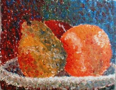 Detailed Impressionist Fruit