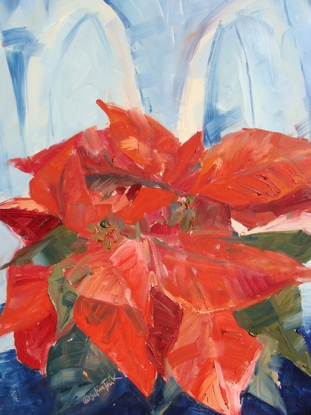 Poinsettias I