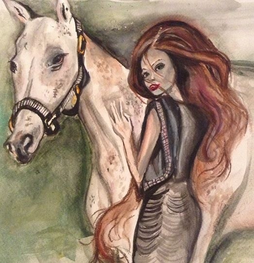 Horse & girl