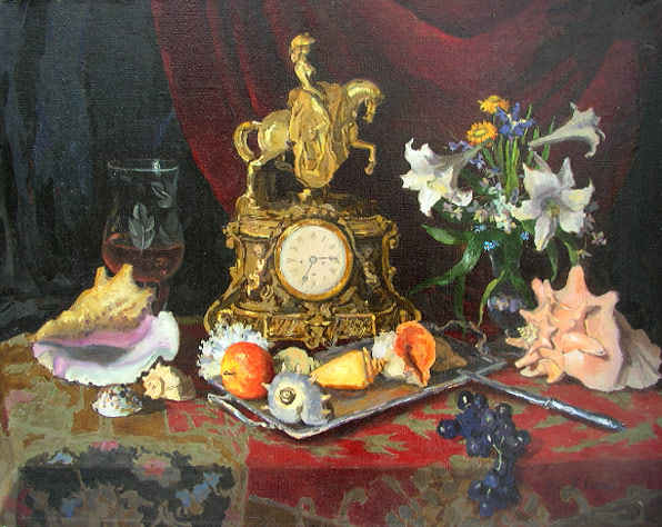 Still Life with the Clock