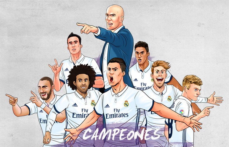 Real madrid manga