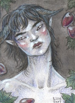 Mysterious Fruits ACEO