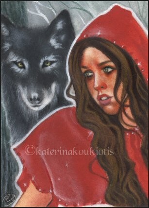 Little Red Riding Hood -ACEO