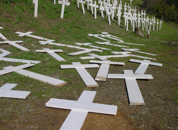 Crosses Drying in the Sun
