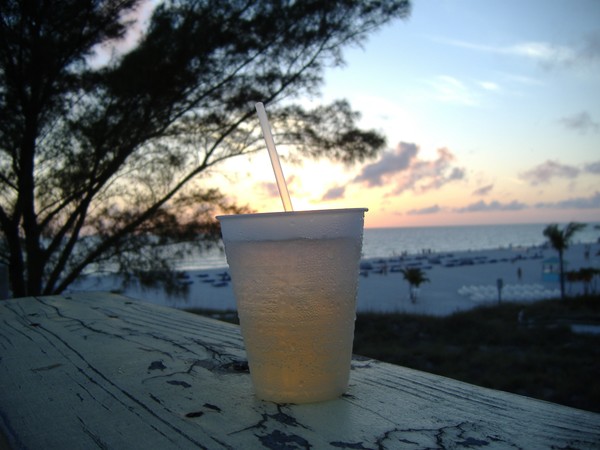 sunset drink