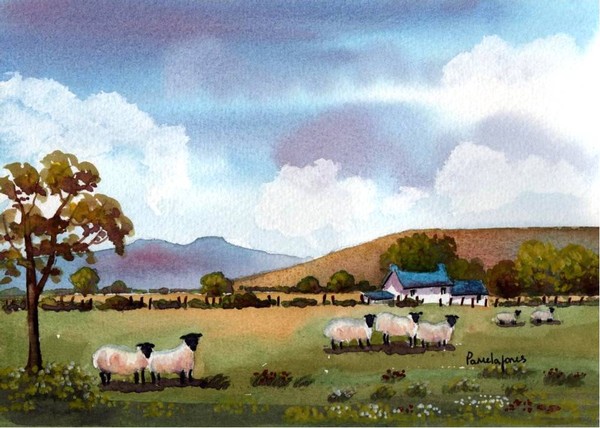 Sheep in the Brecon Beacons 2