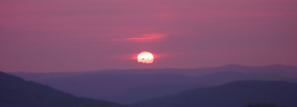 Catskill Mountain Sunset