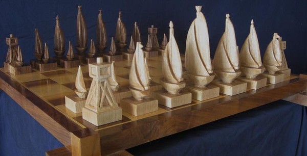 Sailboat Chess Set 2011
