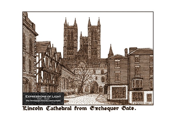 ExpoLight Graphic Arts Lincoln Cathdedral 0005S (Sample Proof Artwork)