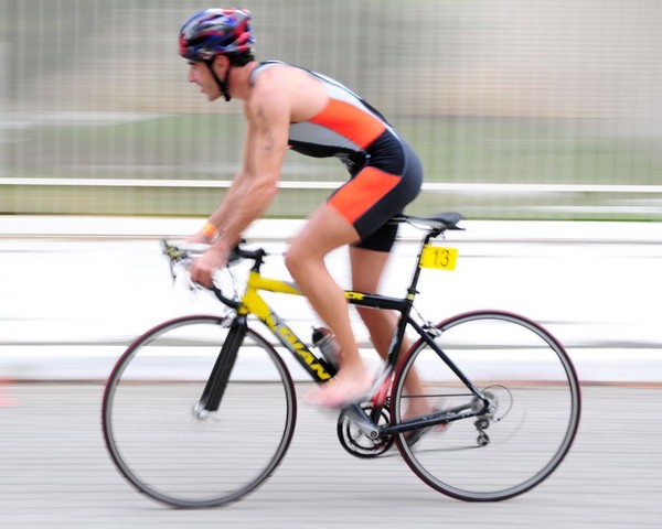 Triathlon Series: Cyclist 13