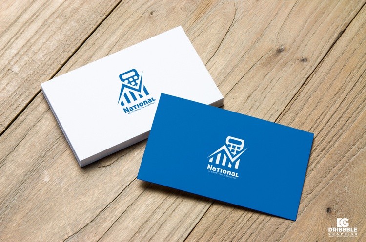 business card logo