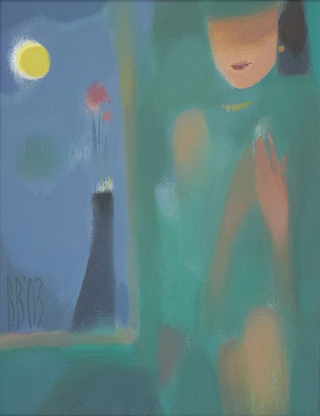 Evening woman