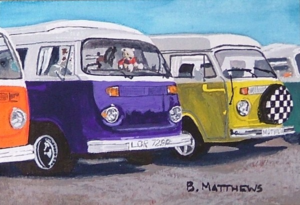 VW Buses at the Brighton Breeze